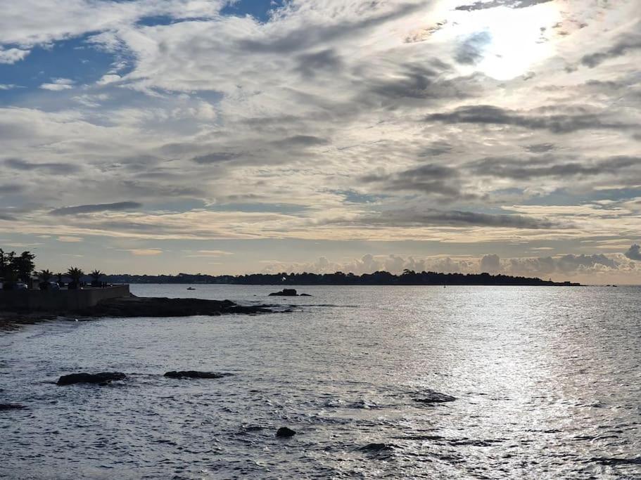 Kerlean, Plage Des Sables Blancs A 700M! Concarneau Extérieur photo